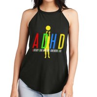 Funny ADHD Already Done With My Homework Dad Women's Perfect Tri Rocker Tank