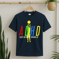 Funny ADHD Already Done With My Homework Dad T-Shirt