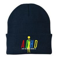 Funny ADHD Already Done With My Homework Dad Beanie
