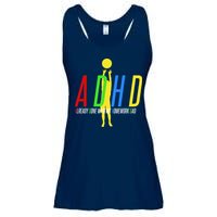 Funny ADHD Already Done With My Homework Dad Ladies Essential Flowy Tank