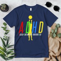 Funny ADHD Already Done With My Homework Dad Premium T-Shirt