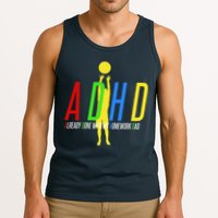 Funny ADHD Already Done With My Homework Dad Tank Top