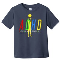 Funny ADHD Already Done With My Homework Dad Toddler T-Shirt