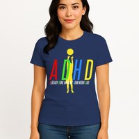 Funny ADHD Already Done With My Homework Dad Womens T-Shirt