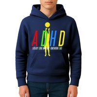 Funny ADHD Already Done With My Homework Dad Kids Hoodie