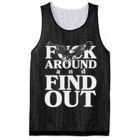 Fuck Around And Find Out Eagle Mesh Reversible Basketball Jersey Tank