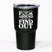 Fuck Around And Find Out Eagle Tumbler