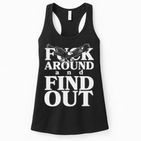 Fuck Around And Find Out Eagle Womens Tank Top