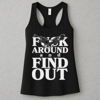 Fuck Around And Find Out Eagle Womens Tank Top