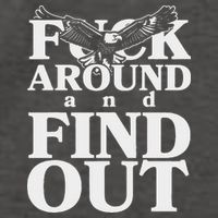 Fuck Around And Find Out Eagle Vector Backpack