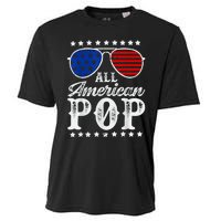 Funny All American Pop Sunglasses USA 4th Of July Cooling Performance Crew T-Shirt