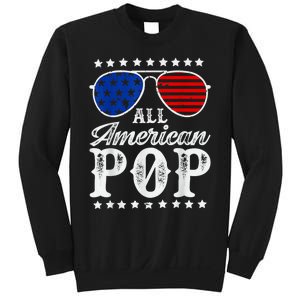 Funny All American Pop Sunglasses USA 4th Of July Sweatshirt