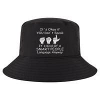 Funny Asl American Sign Language Cool Comfort Performance Bucket Hat