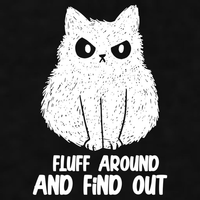 Fluff Around And Find Out Funny Cat Lover Ladies PosiCharge Tri-Blend Wicking Tank