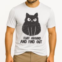Fluff Around And Find Out Funny Cat Lover Performance Shirt