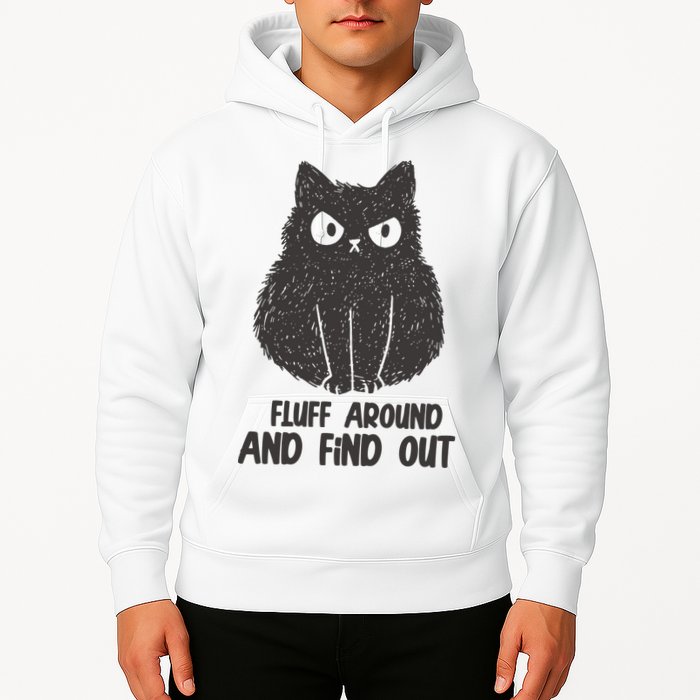 Fluff Around And Find Out Funny Cat Lover Hoodie