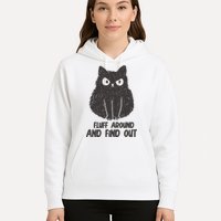 Fluff Around And Find Out Funny Cat Lover Hoodie