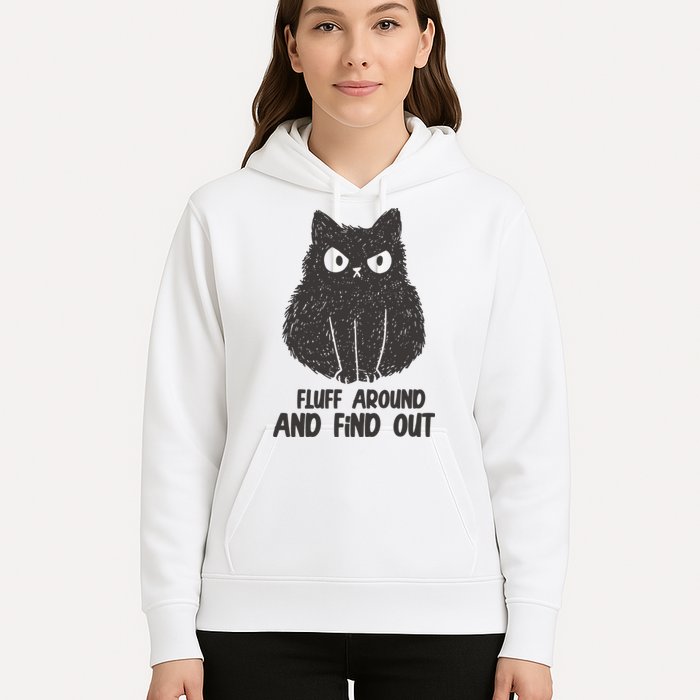 Fluff Around And Find Out Funny Cat Lover Hoodie