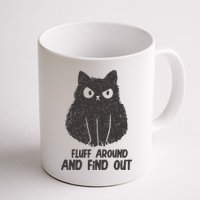 Fluff Around And Find Out Funny Cat Lover Mug