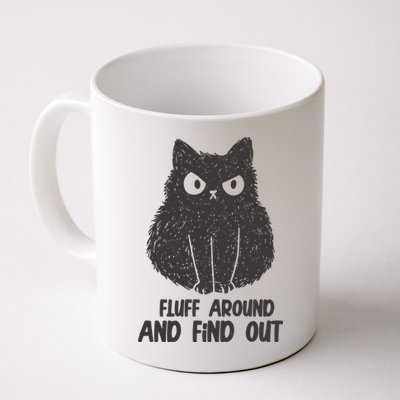 Fluff Around And Find Out Funny Cat Lover Mug
