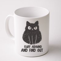 Fluff Around And Find Out Funny Cat Lover Mug