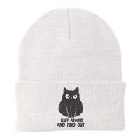Fluff Around And Find Out Funny Cat Lover Beanie