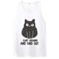 Fluff Around And Find Out Funny Cat Lover PosiCharge Competitor Tank