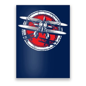 Flying Airplane Aviation Aircraft Flight Copilot Plane Pilot Poster