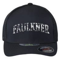 Faulkner Athletic Arch College University Alumni Flexfit Unipanel Trucker Cap