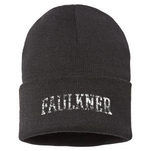 Faulkner Athletic Arch College University Alumni Sustainable Knit Beanie