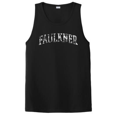 Faulkner Athletic Arch College University Alumni PosiCharge Competitor Tank