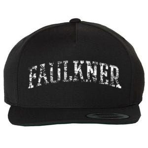 Faulkner Athletic Arch College University Alumni Wool Snapback Cap