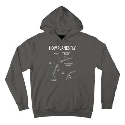 Funny Aviation Airplane Gift Pilot Tall Hoodie