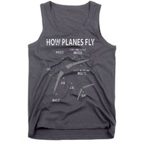 Funny Aviation Airplane Gift Pilot Tank Top