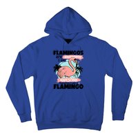 Flamingos Are Awesome I Am Awesome Funny Pink Flamingoes Gift Hoodie