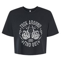 Fuck Around And Find Out Bella+Canvas Jersey Crop Tee