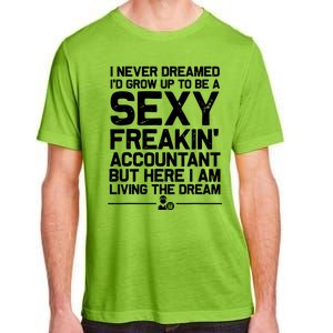 Funny Accountant Art For Men Women CPA Accounting Bookkeeper Adult ChromaSoft Performance T-Shirt