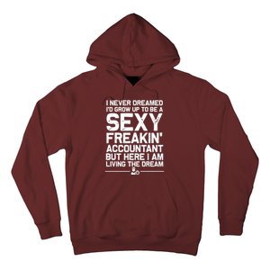 Funny Accountant Art For Men Women CPA Accounting Bookkeeper Hoodie