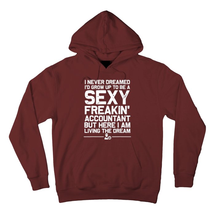 Funny Accountant Art For Men Women CPA Accounting Bookkeeper Hoodie