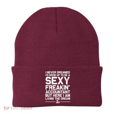 Funny Accountant Art For Men Women CPA Accounting Bookkeeper Knit Cap Winter Beanie