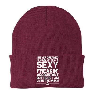 Funny Accountant Art For Men Women CPA Accounting Bookkeeper Knit Cap Winter Beanie