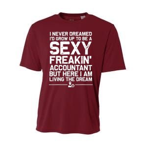 Funny Accountant Art For Men Women CPA Accounting Bookkeeper Performance Sprint T-Shirt