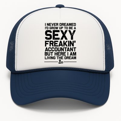 Funny Accountant Art For Men Women CPA Accounting Bookkeeper Trucker Hat