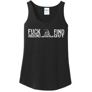 Fuck Around And Find Out FAFO F Around And Find Out Ladies Essential Tank