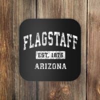 Flagstaff Arizona Az Vintage Established Sports Coaster