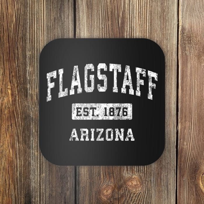 Flagstaff Arizona Az Vintage Established Sports Coaster