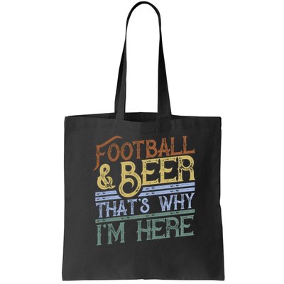 Football And Beer That's Why I'm Here Gift, Game Day Gift Bag
