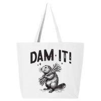 Funny Animal Beaver Dam It 25L Jumbo Tote