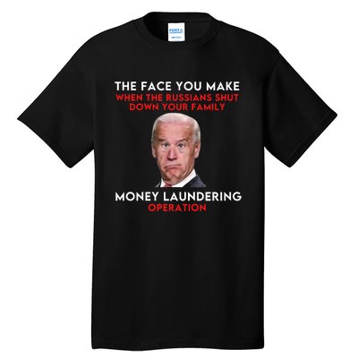 Funny Anti Biden Conservative Ultra MAGA Ukraine Tall T-Shirt