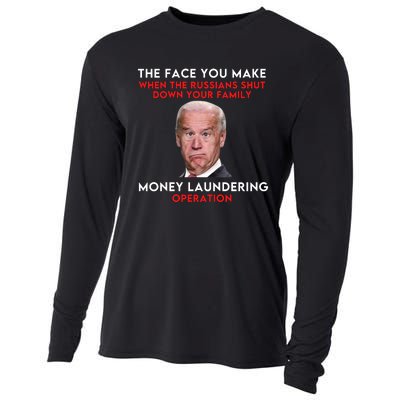 Funny Anti Biden Conservative Ultra MAGA Ukraine Cooling Performance Long Sleeve Crew